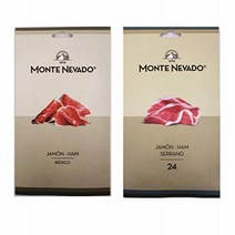 Montenevado Serrano Ham Slices plus Iberico Ham Slices Jamón Serrano en Lonjas plus Jamon Iberico en, 1