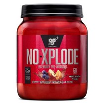 BSN NO-XPLODE 60 Serving 새로운 노익스플로드 60서빙 블루라즈베리 맛, 1, 2.45lb 60서빙