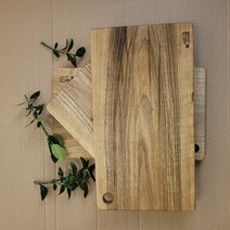 가족 건강까지 생각한다면 자연건조 6년 국산 천연원목 수제 호두나무도마, 월넛 특대 반듯사각 540x286x17