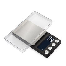 정밀 계량기 휴대용저울 0.001g 보석 초고정밀 주방, 배터리100g/0.01g+트레이+교정무게