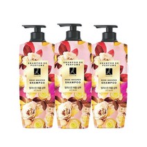 엘라스틴 퍼퓸 로즈위스퍼 샴푸 600ML 3개