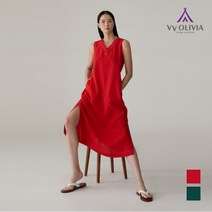 올리비아로렌 민소매 A라인 원피스 VVCOAXM5456