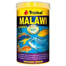 바보사랑 TROPICAL 말라위 시클리드 전용사료 플레이크 1000ml .미미네아쿠아