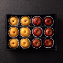 [정성애찬] 사과.배 혼합세트2호 5kg(사과6입 신고배6입), 상세 설명 참조