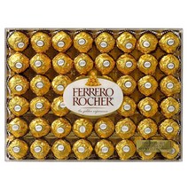 Ferrero Rocher 페로로로쉐 헤즐넛 초콜릿 48개 Hazelnut Chocolates 48CT 초콜렛 선물세트, 600g, 1개