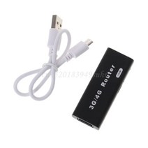 와이파이 라우터 모뎀 미니 휴대용 3G/4G Wlan 스팟 AP 클라이언트150Mbps B 무선 호환, 단일옵션