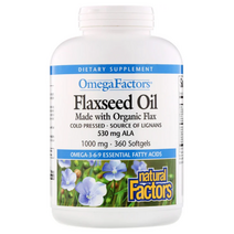 [1+1][360소프트젤] 네츄럴팩터스 아마씨유 아마유 아마 아마씨 오일 기름 아마인유 flaxseed oil, 360소프트젤 [1+1]