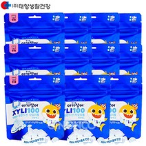 핑크퐁 아기상어 자일리톨100 40g 무색소 캔디 무배, 자일리톨, 11개