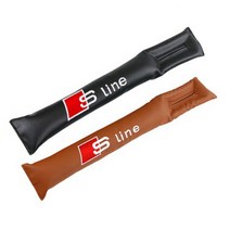 1+1 아우디 틈새쿠션 시트 크랙 사이드 쿠션 분실방지 악세사리 아우디용품, 1.브라운