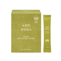 내츄럴굿띵스 속편한 생생효소 1박스(3g x 30포), 단품, 단품