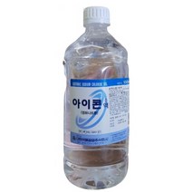 대한약품 아이콘액 1000ml 3개 콘택트 렌즈 세척액 렌즈액 헹굼 식염수