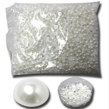 벌크 반쪽 진주 12mm 집에서할수있는놀이