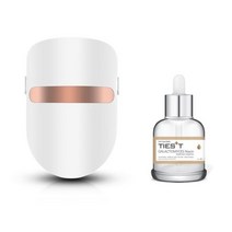 티에스트 더마 LED 마스크 마사지기 + 갈락토미세스 에센스 50ml, KD-M, 혼합 색상