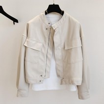 가죽 자켓 가을 점퍼 트위드 상견례 봄 여성 라이더