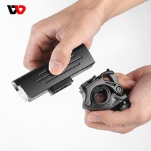 자전거 라이트 브래킷 마운트 1 개 램프 지원 홀더 액세서리 360 회전 사이클링 손전등 랙, [01] 1pc