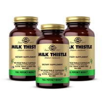 솔가 밀크시슬 100캡슐 x 3병 SOLGAR Milk Thistle, 100정, 3개