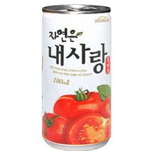 웅진 내사랑 토마토 캔, 90개, 180ml
