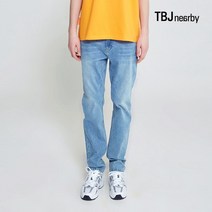 티비제이 유니 슬림스트레이트 L톤 데님 팬츠 T205DP351P