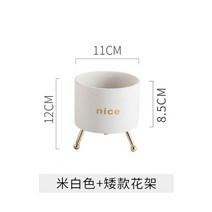 화분 랙 진열 대 화분 받침 정리 귀여운 간단한 식물 스탠드 단철 꽃 냄비 좋은 솜씨 금속 랙 전기 도금 공, 23 Rack perforated