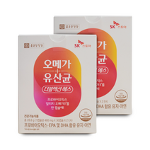 종근당건강 알티지 오메가 유산균 더블액션 에스 480mg X 30캡슐 X 2EA, 2박스
