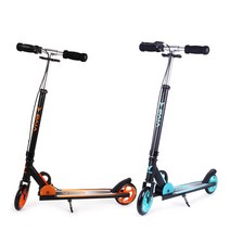 비바스포츠 프리미엄 킥보드 원터치 접이식 이동수단, 블루, 블루