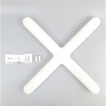 루미안 LED 십자등 60W, 주광색, 4개