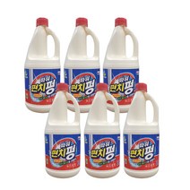 하루그린 배수구세척제 펀치펑 2L 6개 배수구세정제