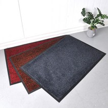 대형 업소 출입구 눈 빗물 논슬립 현관매트 빗물흡수 우천매트 식당카페트 업소발판 출입구깔판, 레드