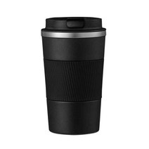 하이신 냉온 진공 스텐 텀블러, 510ml, 블랙