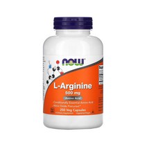 Now Foods 나우푸드 아르기닌 500mg 250베지캡슐