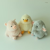 주올로지 배뚠뚠이 돼지코끼리오리 비만인형 동물애착인형, 돼지, 30cm