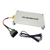 BGA LED 바 비드 수리 리무버 납땜 리볼링 용접 스테이션용 PTC 히팅 플레이트 알루미늄 분할 히터 550W, 04 US Plug