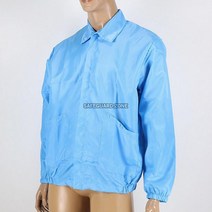 일터루 ITR-T441 방진복상의Y형 작업복 공장크린룸 청정실 보호복, XL