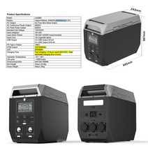 태양광발전기 가정용태양광 휴대용 발전소 태양광 외부 220V 에너지 저장 야외 캠핑 2000W 500W, 17.2000W - US