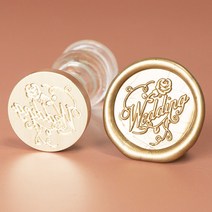 크랩서플라이 스탬프 영문장 사랑 감사 축하 선물 청첩장 실링왁스 실링스탬프, 28. Thank you #3