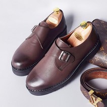 브로그맨 남자로퍼 마틴화 캐주얼화 키높이 버클 몽크 댄디 4.5cm