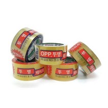 금성케이엔티 OPP 투명테이프 5개입 16mm 3등분 x 25M