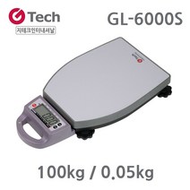 지테크 벤치형저울 GL-6000S 100kg 50g 438-0320, 본상품선택