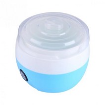 요거트 요플레 메이커 요구르트 131528 800ml 전기 자동 기계 DIY 도구 플라스틱 용기 주방 기기 220V, 파란, 파란