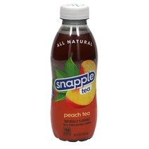 Snapple 스내플 피치 티 473ml x4팩