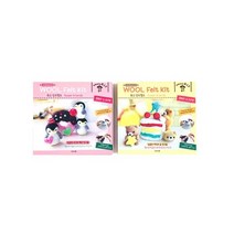 에리트 10000 폭신 양모펠트 달콤한 케익과 곰 친구들, 단품