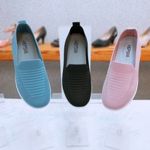 제이시 여성 메쉬 스판 경량 슬립온 2cm 공통 K013
