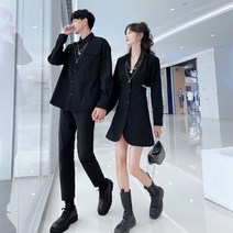 시밀러룩 커플룩 2023 트렌드 드레스 스커트 재킷 블수납 신혼여행룩