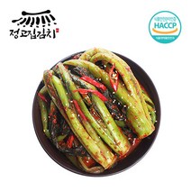 정고집 톡쏘는 갓김치 1kg 봄 여름 가을 겨울 제철 전라도갓김치 남도갓김치 여수갓김치 여수돌산갓김치 돌산갓김치 돌갓김치 청갓김치