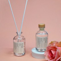 Sauber 프리미엄 실내 디퓨저 방향제 핑크로즈향 100ml, 3개