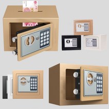 가정용 미니금고 개인 비밀상자 돈통 지폐보관함, 상품선택, 골드