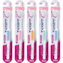 슈미텍트 일본직수입칫솔 부드러운칫솔모 칫솔, 5개