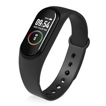 자전거 심박계 심박수 측정기 Xiaomi M4 스마트 밴드 4 피트니스 트래커 시계 스포츠 팔찌 혈압 MI Smartb 모니터 건강 M3, 01 M4-Black