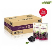 복분자 즙 파우치 130ml 1BOX(30개입) 원액 베이스 음료 건강즙 건강차, 쿠팡 영앤동 1