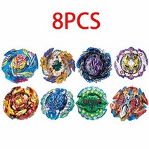 탑스 세트 발사대 Beyblade Toys With Starter and Arena Bayblade 금속 신 버스트 Bey Blade Blades, [28] SZTL-8PCS-8